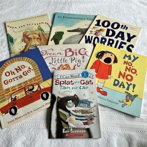 Children's Story Books Lot of 7 Soft Back Books For Kids Reading Bedtime Stories